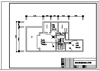 别墅设计_某三层联体别墅中央空调工程施工cad图纸-图二