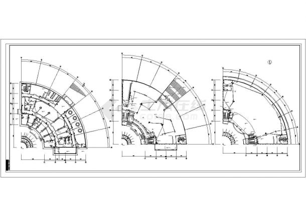 杭州市某化工厂3760平米3层框架结构综合楼全套电气系统设计CAD图纸-图二