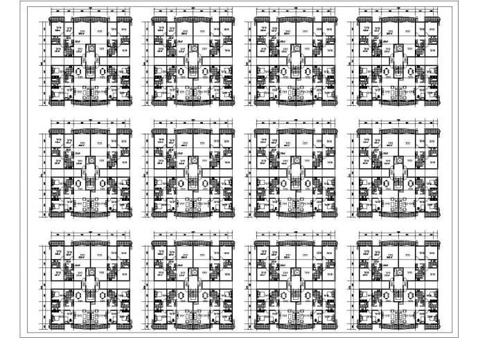 乐山底商私人住宅楼设计CAD详细建筑施工图_图1