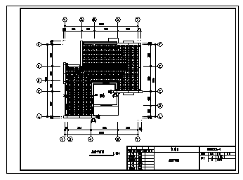 住宅设计_某二层农村经济住宅建筑施工cad图,含效果图_图1