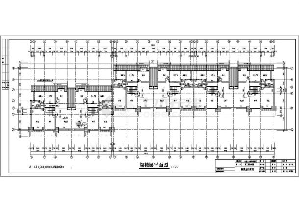 重庆教工住宅底商私人住宅楼设计CAD详细建筑施工图-图二