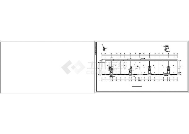 济南小高层建筑施工期临建（生活办公）用房设计CAD全套建筑施工图-图一