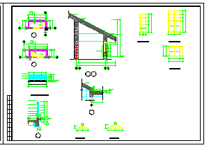某地区小型别墅建筑施工cad设计图_图1