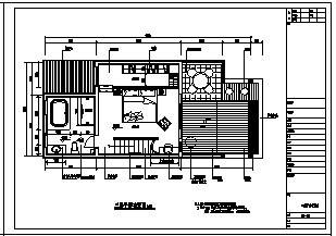 住宅设计_某三层住宅室内全套装修施工cad图纸