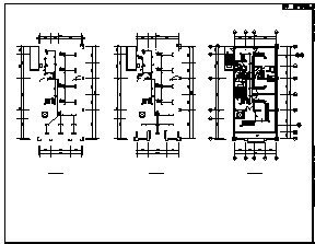 附属楼设计_某五层带地下室养老社区附属楼电气施工cad图(含弱电照明设计)_图1