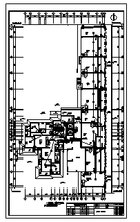 某市十八层带地下室小区商住楼电气施工cad图(含照明，弱电，消防设计)-图一