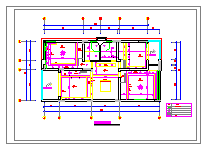 某别墅二层房间设计装修cad施工图_图1