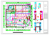六层商业综合楼办公室结构设计CAD施工图-图二