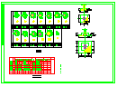 某小区幼儿园框架结构设计CAD图_图1