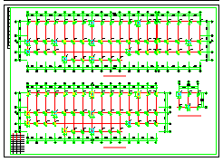 某综合楼框架结构CAD设计施工图纸_图1