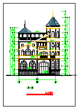 一套私人别墅建筑cad设计施工图