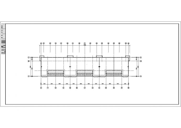 洛阳多层住宅楼施工期临建（生活办公）用房设计CAD全套建筑施工图_图1