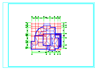 某大型别墅建筑cad设计图含效果图_图1