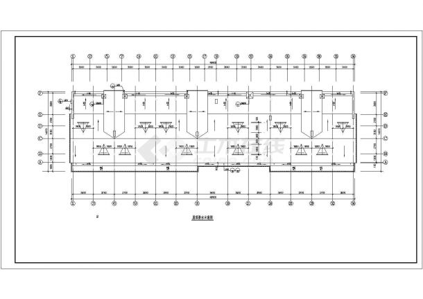 秦皇岛住宅建筑底商私人住宅楼设计CAD详细建筑施工图-图一