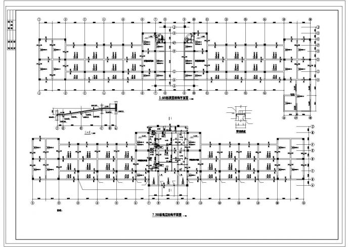 五层框架综合教学楼工程量计算及施工组织_图1