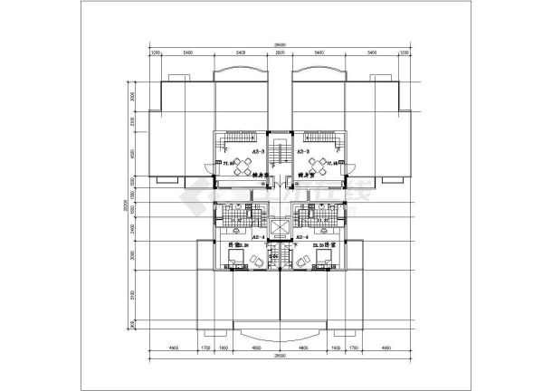 13层小高公寓楼经典户型建筑设计CAD图纸-图一