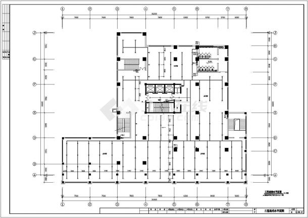长56.54米宽39米24层公寓住宅楼消火栓给水CAD系统图-图二