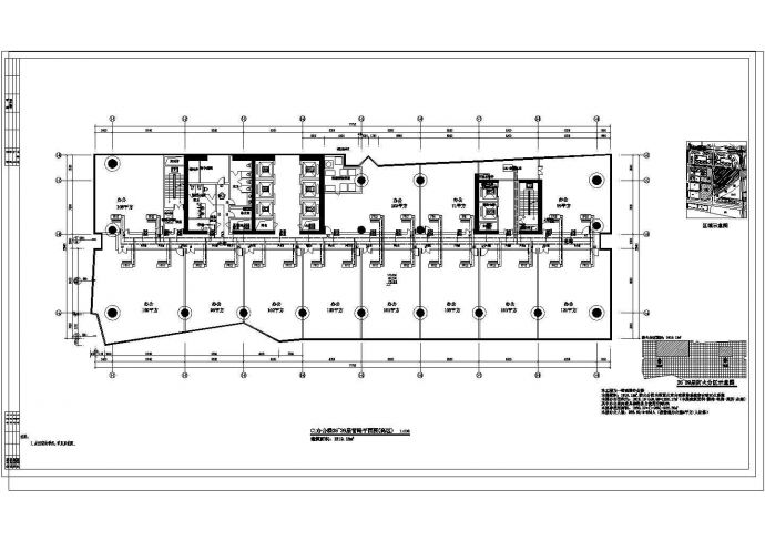 【广东】超高层办公楼暖通空调及通风排烟系统设计施工CAD图纸_图1
