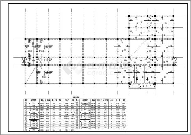 某6层框架综合教学楼结构设计cad图纸-图二