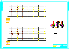 [湖南]地下1层地上3层框架住宅结构施工图（6联排）_图1