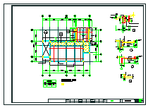 [浙江]两层框架结构公园管理用房结构施工图_图1