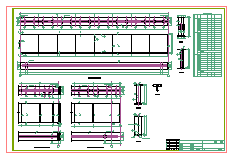 某框架结构厂房结构施工图纸(含吊车梁)_图1