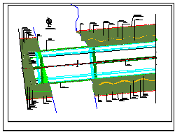 某典型详细的道路绿化cad施工图-图一