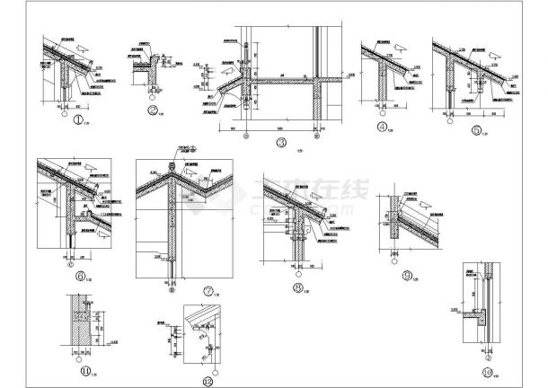 隆山公墓追思堂建设工程--建筑图-图二