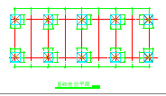 一层框架结构配电房结构施工图_图1