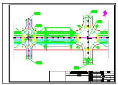 某市良乡高教园区城市道路及给排水管网工程cad设计图纸_图1