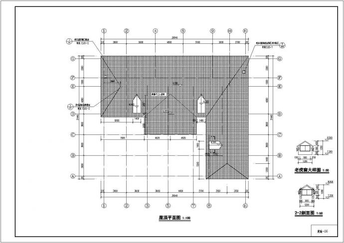 [河北]某地2层砌体结构别墅结构施工设计cad图（含建筑图）_图1