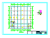 某厂房结构设计CAD施工全图-图一
