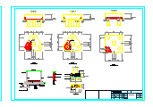 某厂房结构设计CAD施工全图-图二