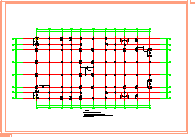 某报告厅的结构设计CAD施工图纸_图1