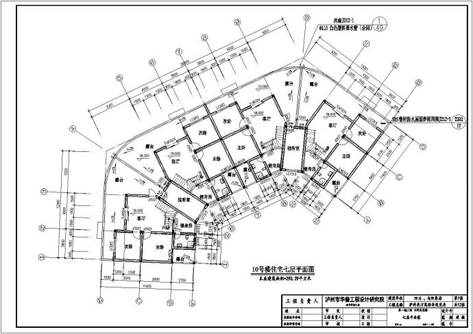 某地区商贸住宅为一体的综合性小区设计图_图1