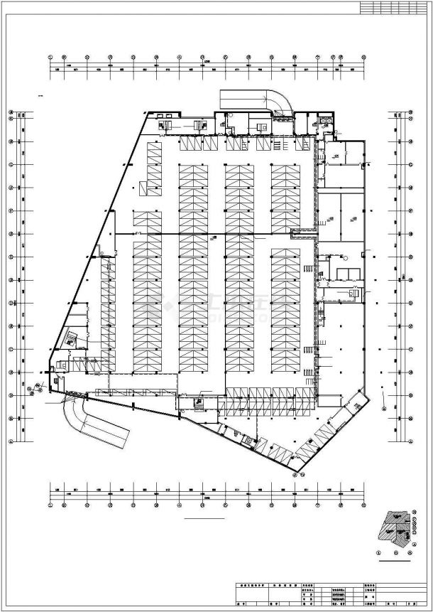 [牡丹江]某精品会展中心采暖空调全套施工设计图纸-图一
