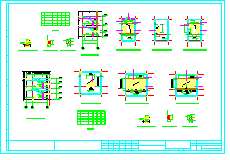 框架结构商住楼结构设计施工图纸-图二