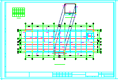 框架结构商住楼结构设计施工图纸