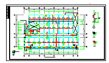 六层教学楼框架结构设计施工图-图一