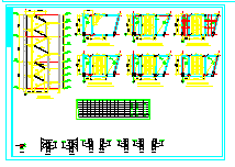 某大型商城框架结构设计CAD施工图-图二