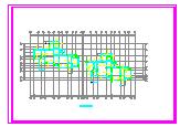 某地区县城全套框架高层结构施工CAD参考图-图二