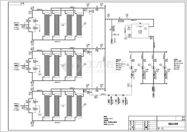 宁波电厂循环冷却排污厂回用设计全套施工cad图-图一