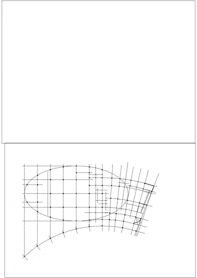 某食堂平面屋顶网架CAD节点构造图纸_图1