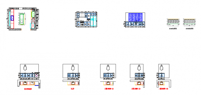 某水漾中庭小区3幢构造设计CAD施工图_图1