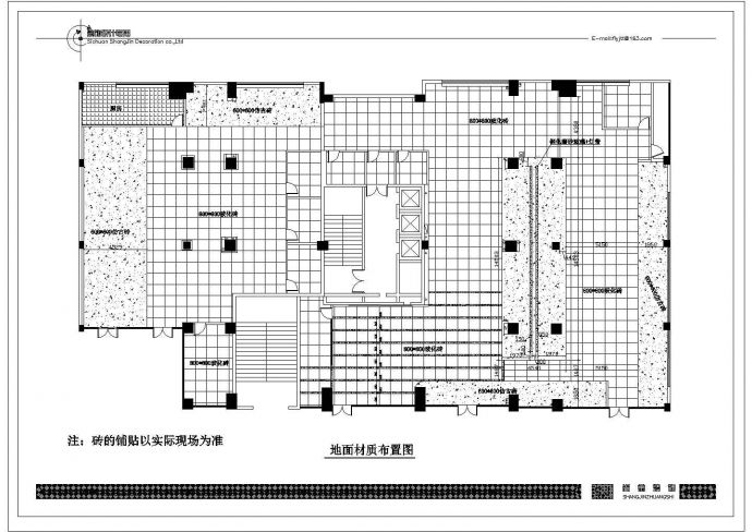 某大学城网吧CAD设计详细建筑施工图_图1
