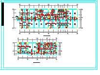 山东某房地产公司框架结构综合楼CAD结构施工图-图一