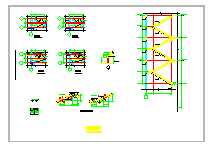 四层异形柱别墅结构设计施工图_图1