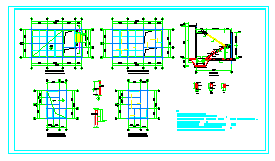 某消防水池结构设计CAD施工图