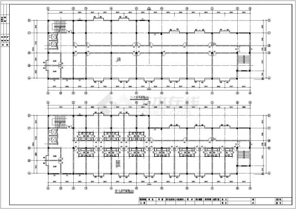 某旅馆设计CAD建筑完整构造方案图-图二