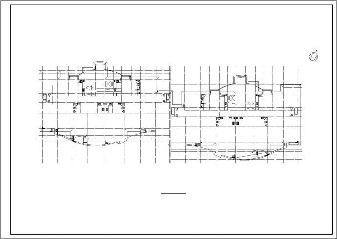 宿迁小区小高层住宅楼装修设计建施cad图纸_图1